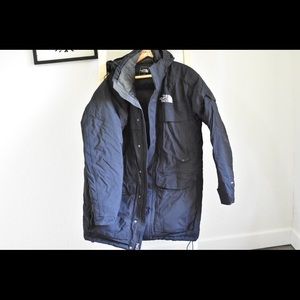 SOLD North Face Gotham Black Parka Jacket
